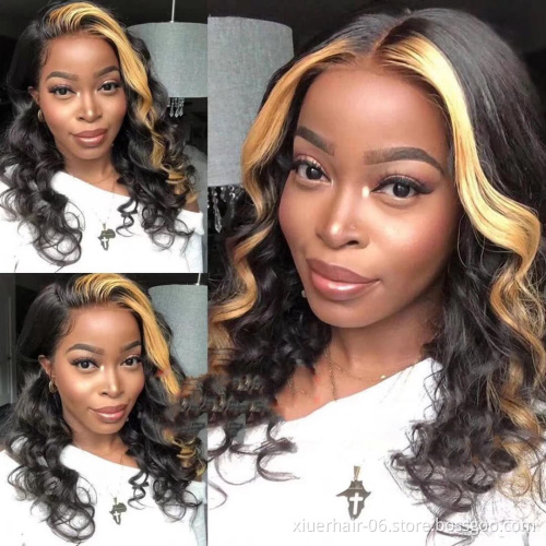 Cuticle Aligned Real Transparent Lace Human Hair Wig Straight Wave for Black Women